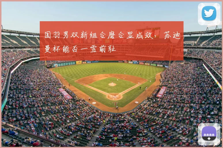 国羽男双新组合磨合显成效，苏迪曼杯能否一雪前耻